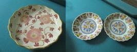 Makkum Dutch Pottery Original Pair Of Dishes / Footed Dish   [95b - £45.03 GBP