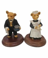 The Upstairs Downstairs Bears Flora Mardle And Winston Figurine Dept 56 ... - €16,95 EUR