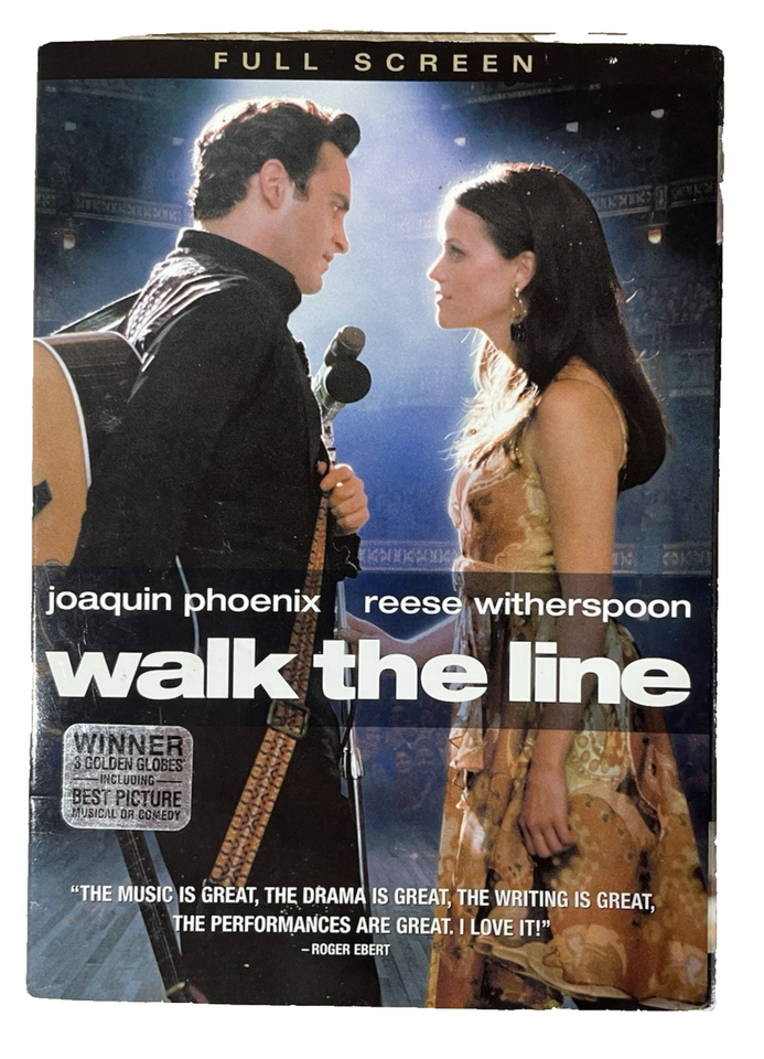 Walk the Line (DVD, 2006, Full Frame): Johnny Cash, Country Music, Biopic - $11.87