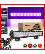 20-Inch Adjustable LED Light Bar - Bright 126W Purple Beam for Trucks &amp; ... - $1,273.77 MXN