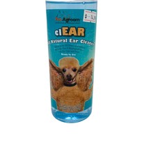 Pet Agroom Clear All Natural Ear Cleaner for cats and Dogs 12 fl oz. - £11.59 GBP