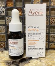 Avene Vitamin Activ Cg Radiance Concentrated Serum 10mL/0.3oz NIB - $275.59 MXN