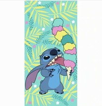 Ice Cream Chill Stitch & Lilo Disney Original Beach Towel Super Soft (27”x54”) - $22.76