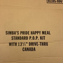 Lion King, Simbas Pride, 1998 McDonalds Happy Meal Display w/ Translite ... - $93.49