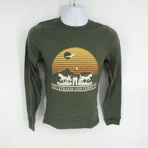 Levi&#39;s Men&#39;s Long Sleeve Green Graphic Tee XS NWT - £15.85 GBP