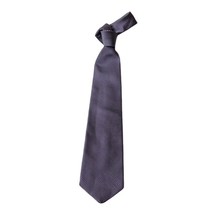 Brooks Basics Men&#39;s Necktie Purple Blue Silk Micro Grid Pattern 58&quot;x3.5&quot; - £16.23 GBP