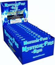 The 50-Pack Of Mystical Fire Blue Campfire Fireplace Colorant Packets. - £31.44 GBP