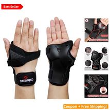 Adjustable Wrist Support Guards for Skating, Snowboarding &amp; Skiing - Med... - $20.74