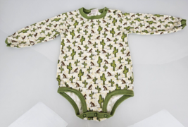 Vintage Carters John Lennon Art Cactus Donkey Horse Pony Baby Bodysuit 18-24 m - £19.37 GBP
