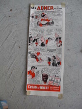 1940 Comic Strip Li&#39;l Abner Cream of Wheat LOOK - £14.12 GBP