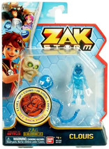 Bandai Zak Storm Clovis 3inch Action Figure with Level Up Coin - £4.11 GBP