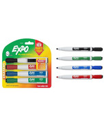 Dymo 1944746 EXPO MAGNETIC FINE-TIP DRY-ERASE MARKERS W/ ERASERS: ASSORT... - €27,79 EUR