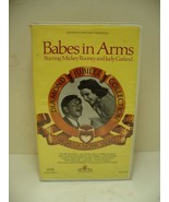 Babes in Arms Starring Mickey Rooney &amp; Judy Garland VHS MGM MV400585 NTS... - $11.77 CAD