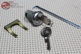 68-69 Camaro Chevelle Firebird; 67-69 GTO Trunk Lock Key Set Kit Round H... - $22.02