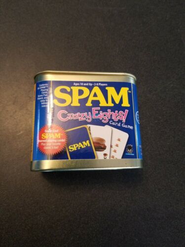 Vintage Haywire Group Hormel Spam themed deck of cards Crazy Eights 8s NEW - £12.46 GBP