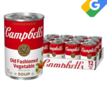 Campbell&#39;s Condensed Old Fashioned Vegetable Soup, 10.5 Ounce Can (Case ... - $34.00
