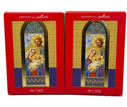 Seasons from Hallmark Christmas Cards Wishing You the Light of Faith Lot... - £13.88 GBP