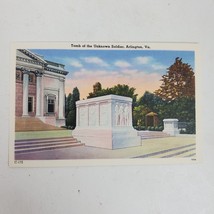 Vintage 1950s Tomb of the Unknown Soldier Postcard Ephemera New Old Stock - $13.10