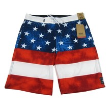 Vans Era USA American Flag Boardshort Swim Trunks Mens Size 30 NEW VN0A3... - $24.95