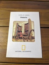 National Geographic Close-Up Canada Ontario Map Brochure - $187.65 MXN