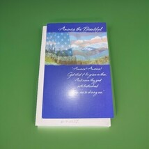 Vtg American Greetings Card America The Beautiful Forever Thinking Of Yo... - $5.95