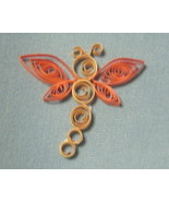 Paper Quill Dragonfly - Handcrafted - £1.96 GBP