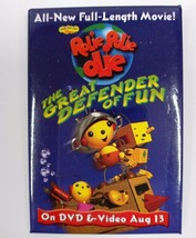 Vintage Disney Rolie Polie Olie The Great Defender Of Fun Promotional Movie Pin - £5.04 GBP