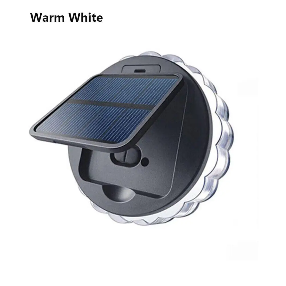 LED Solar Light Outdoor Wall Lamps  Garden Lamps Waterproof Solar Fence Lamp Chr - £64.13 GBP