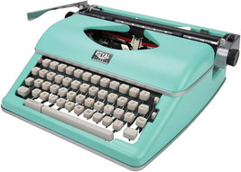 Royal 79101T Classic Manual Typewriter, Mint Green, 44 Keys/88 Symbols - £230.92 GBP
