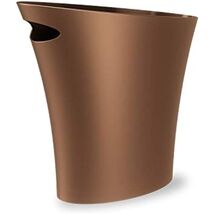 Umbra Skinny Sleek &amp; Stylish Bathroom Trash, Small Garbage Can Wastebask... - $33.27 CAD