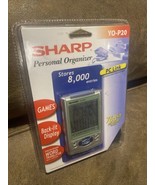 Sharp Personal Organizer NOS Schedule Games Address Book English Spanish YO-P20