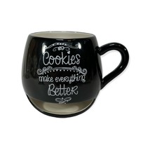 Avon &quot;Cookies Make Everything Better&quot; Mug Cup w/ Cookie Slot Novelty Gift Santa - £10.01 GBP