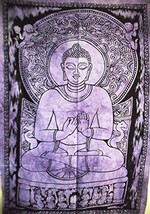 Buddha Poster, Indian Poster, Religious Wall Art, Bohemian Dorm Decor, Hippie Wa - £12.56 GBP