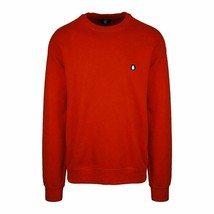 Volcom Men&#39;s Orange Classic L/S Crewneck Sweater - £14.83 GBP