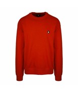 Volcom Men&#39;s Orange Classic L/S Crewneck Sweater - £14.93 GBP