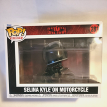 Funko Pop Rides Selina Kyle on Motorcycle 281 Busted Spot in Package - $19.34