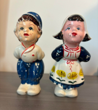 Vintage Artmark Dutch Girl and Boy Salt And Pepper Shakers - £19.97 GBP