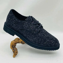 Men’s Angelino Black Glitter Fashion Sneakers NWT - £157.38 GBP