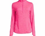 Avia™ ~ Small (4-6) ~ Pink ~ 1/4 Zip ~ Pullover ~ Lightweight ~ Heather Top - $22.44