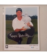 TODD HAMILTON Signed 8x10 Photo PGA Golf Autographed Auto Photograph COA - $867.82 MXN