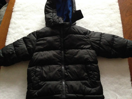 * Faded Glory BoysBlack Winter Coat, Sz 12m - £9.66 GBP