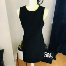 Alice + Olivia Clyde Sleeveless Mini Dress BLACK, Little Black Dress Size 6, NWT - £125.22 GBP