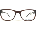 Lucky Brand Kids Eyeglasses Frames D807 MATTE BROWN Square Full Rim 48-1... - $31.56