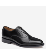 Johnston &amp; Murphy Black Calfskin Melton Cap Toe (MEDIUM - M) - €118,12 EUR