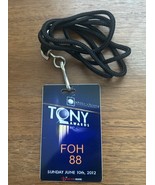 2012 Tony Awards Red Carpet Pass NYC Beacon Theatre NPH Host Bernadette ... - $25.00