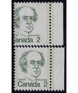 Canada - 587 Margin Misperf Error / EFO &quot;Sir Winfrid Laurier&quot; Mint NH - $27.99
