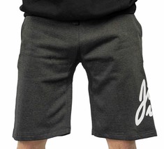 Fuji Sports Classic Fleece Mens Comfortable Casual Lounge Shorts  Charco... - £31.56 GBP