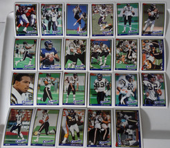 1991 Topps San Diego Chargers Team Set of 23 Football Cards - £1.57 GBP