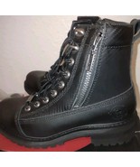 New Women&#39;s Milwaukee Freedom Flex  Leather Lace-Up Motorcycle Boots Sid... - $1,485.91 MXN