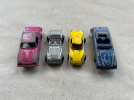 Vintage Tootsie Monza, Roadster, Mercedes,  Collectible Metal Toy Cars Lot Of 4 - £9.73 GBP